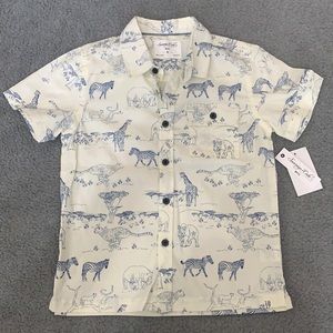 Sovereign Code Boys Wild Life Short Sleeve Shirt
